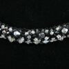 Black & Silver Crystal Necklace 3