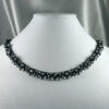 Black & Silver Crystal Necklace 4