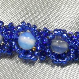 Royal Blue & Moonstone Bracelet 2