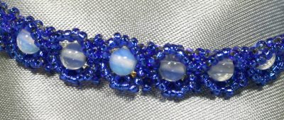Royal Blue & Moonstone Bracelet 3