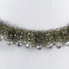 Champagne Crystal Woven Necklace 3