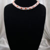 Goldstone and Cream Pearl Necklace 3