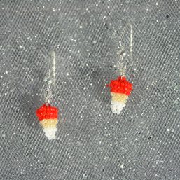 Candy Corn Earrings 1