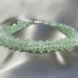 Light Green Crystal Bracelet