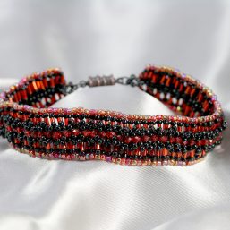 Black & Red Albion Bracelet