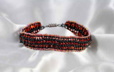 Black & Red Albion Bracelet