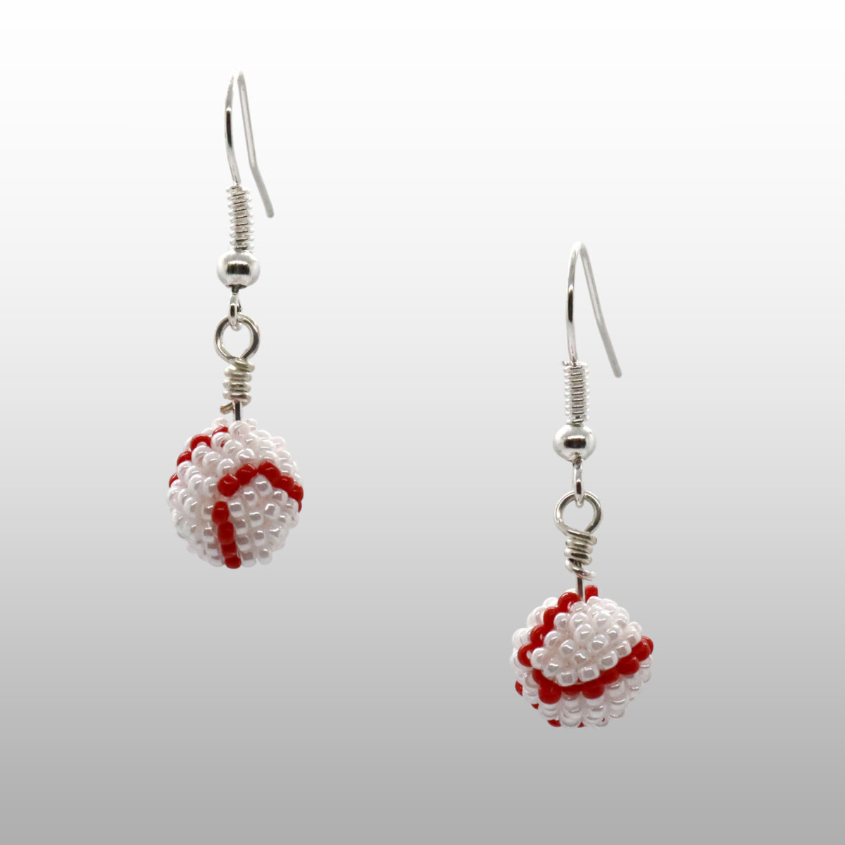 3D Baseball Earrings