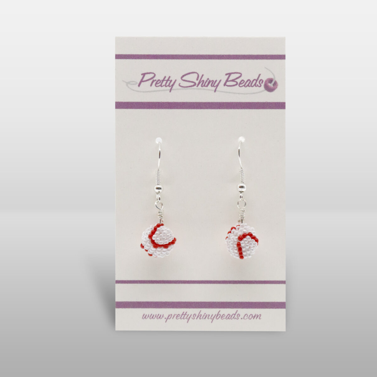 3D Baseball Earrings - Image 2
