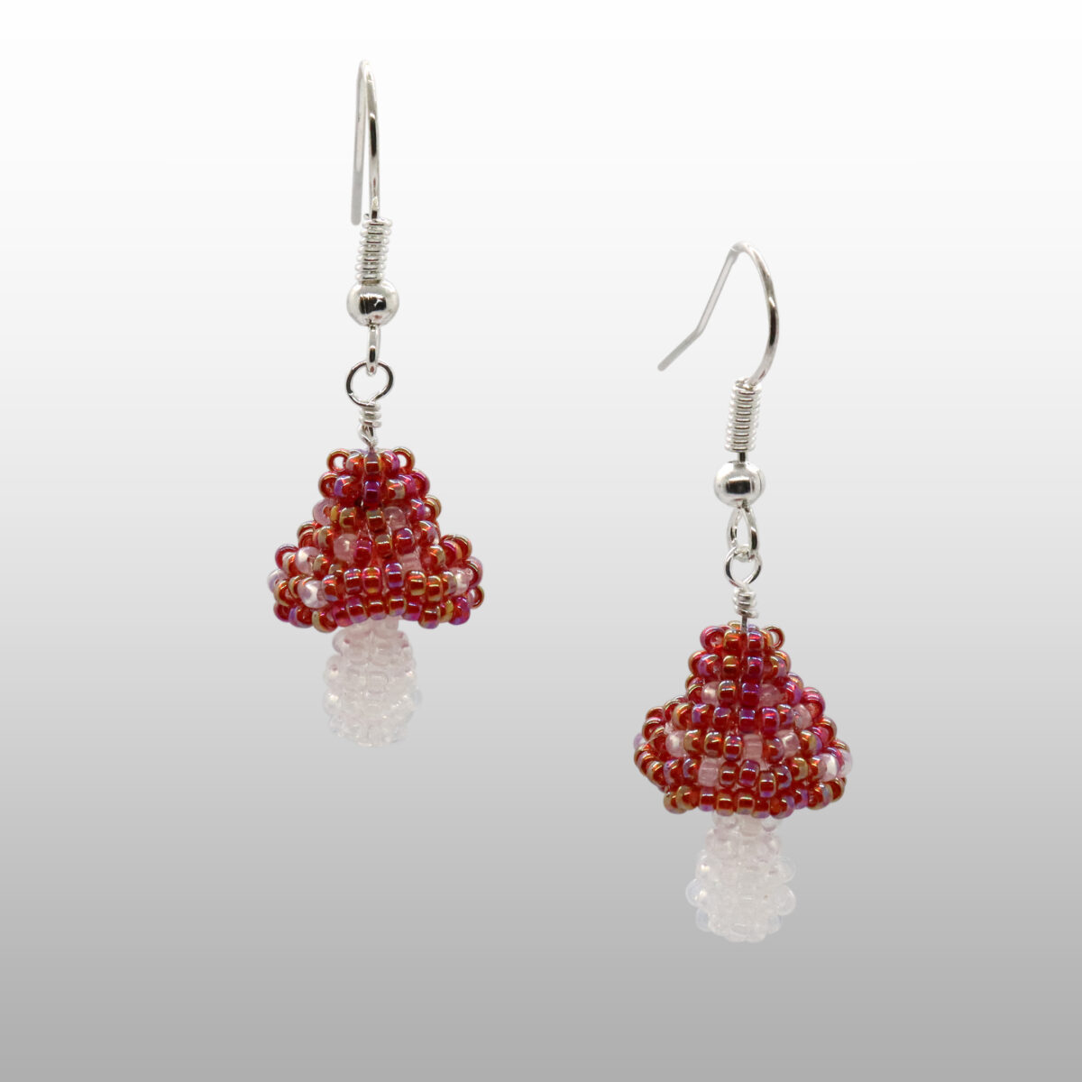 3D Mushroom Earrings