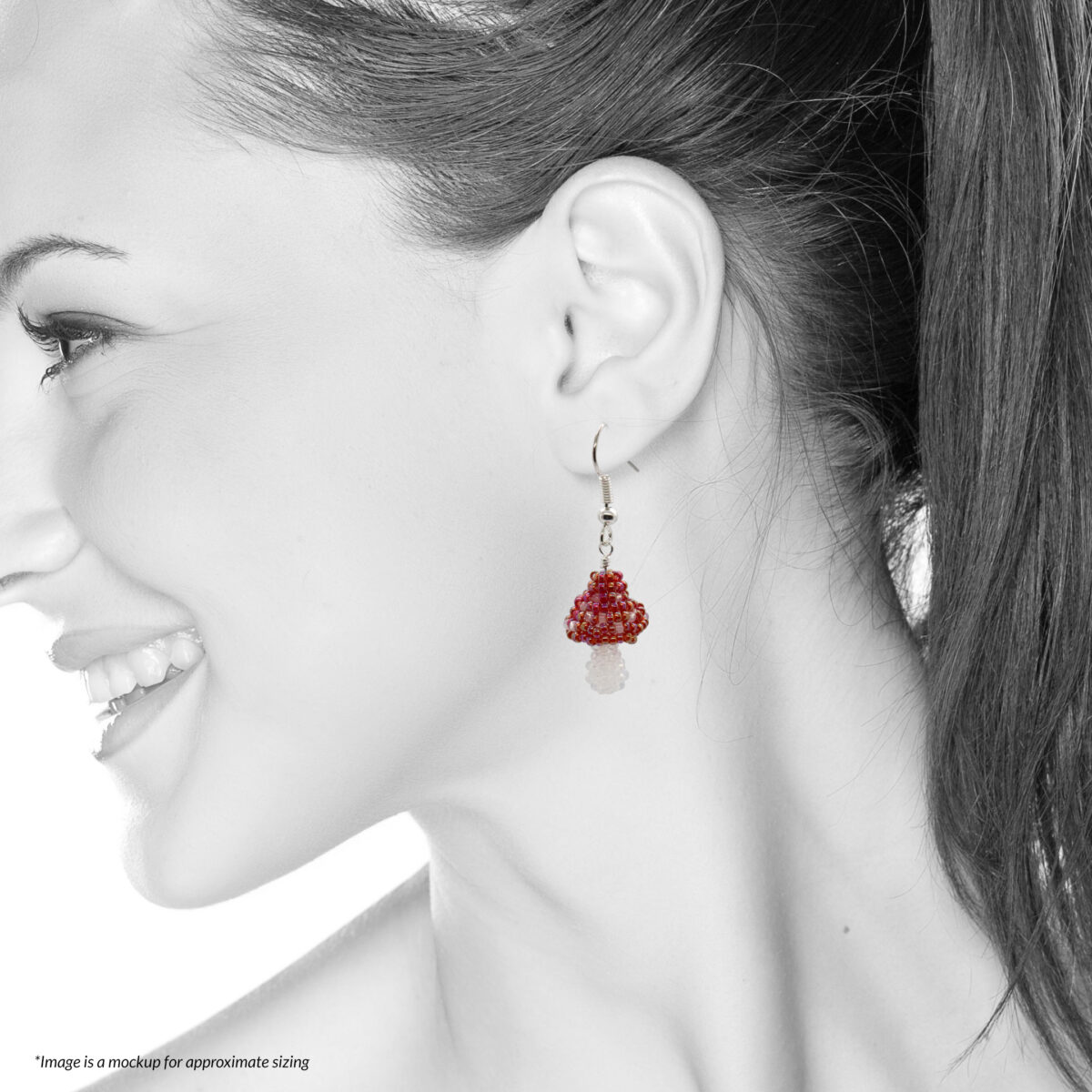 3D Mushroom Earrings - Image 3