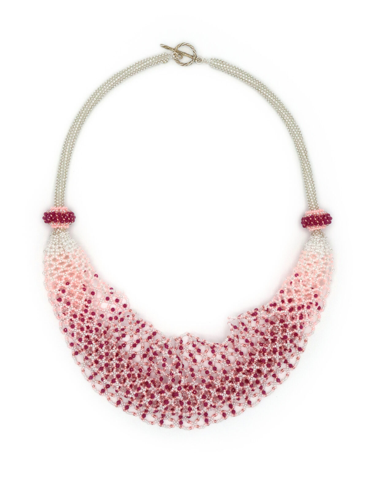 Strawberries & Cream Ruby Mini-Scarf - Image 2