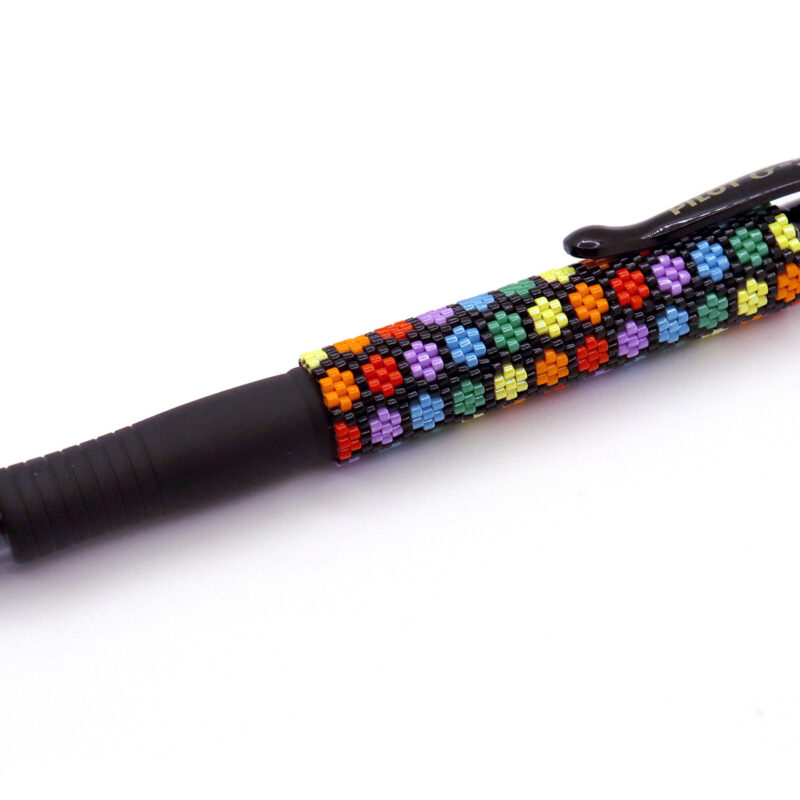 Rainbow Dot Pen Wrap