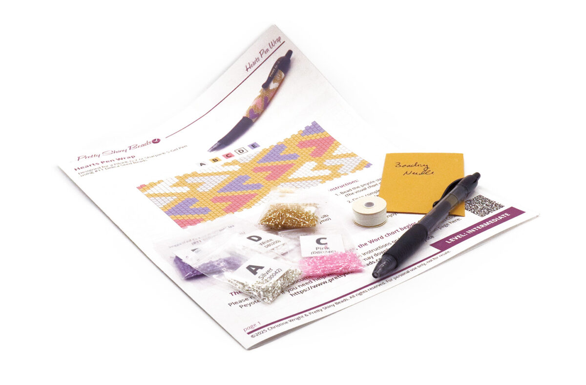 Hearts Pen Wrap - Image 2