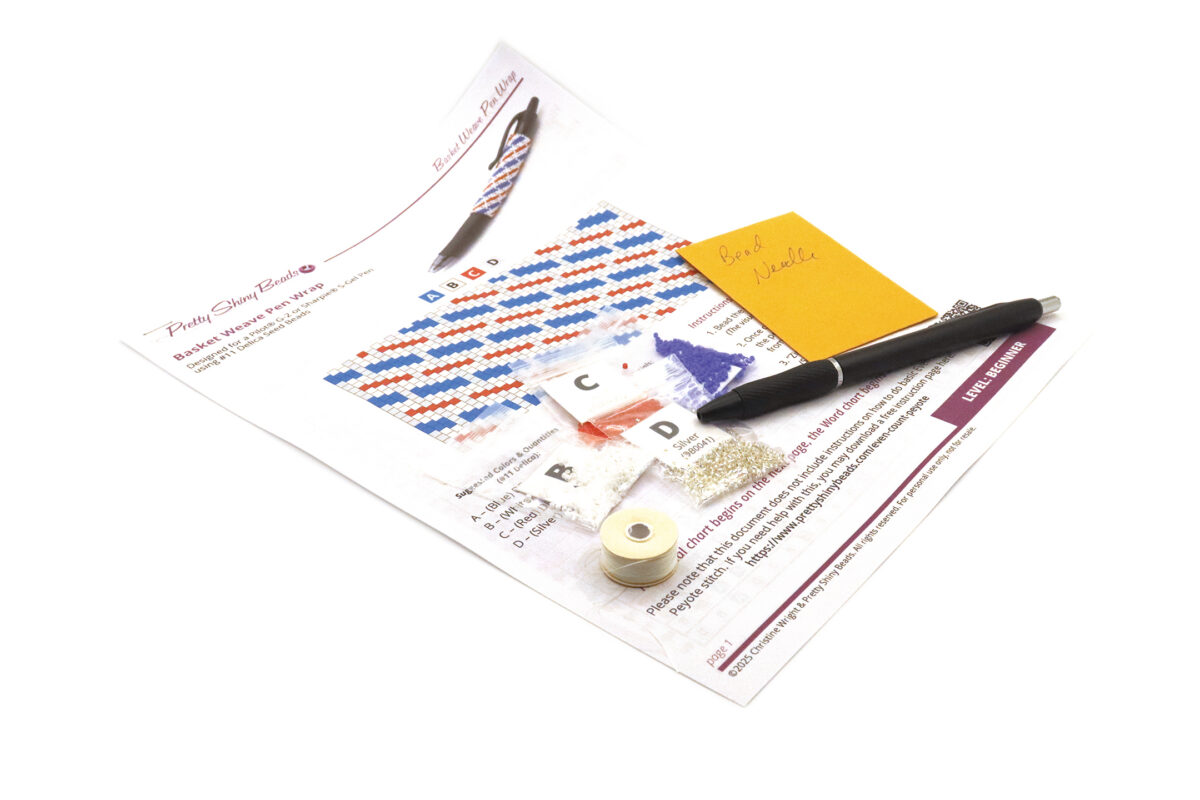 Basket Weave Pen Wrap - Image 2