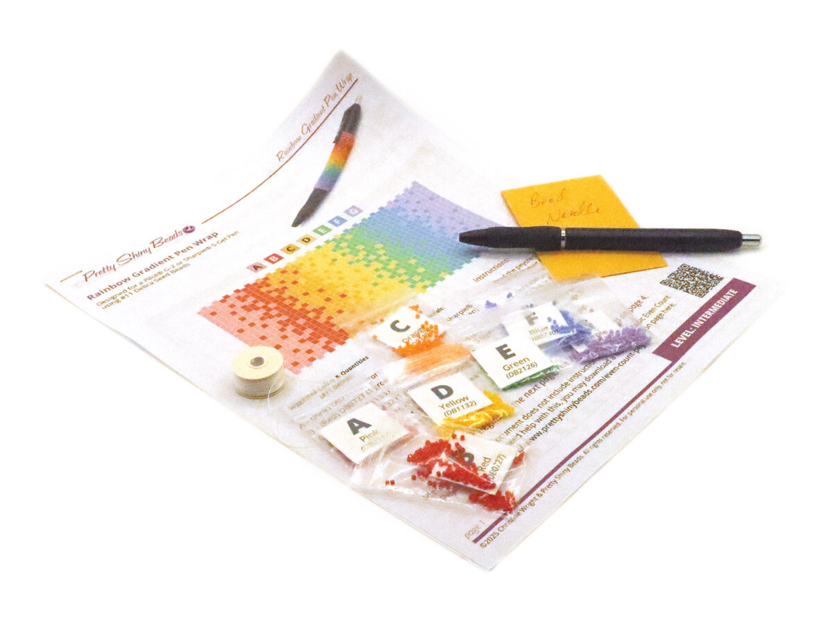 Rainbow Gradient Pen Wrap - Image 2