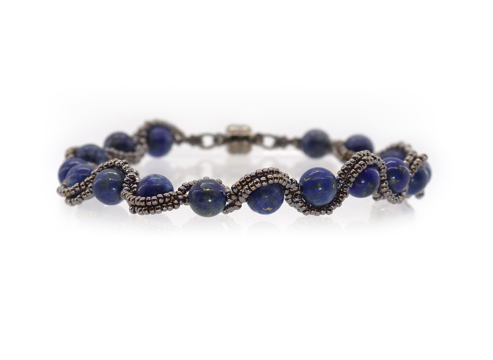 Lapiz Lazuli "Wave" Bracelet