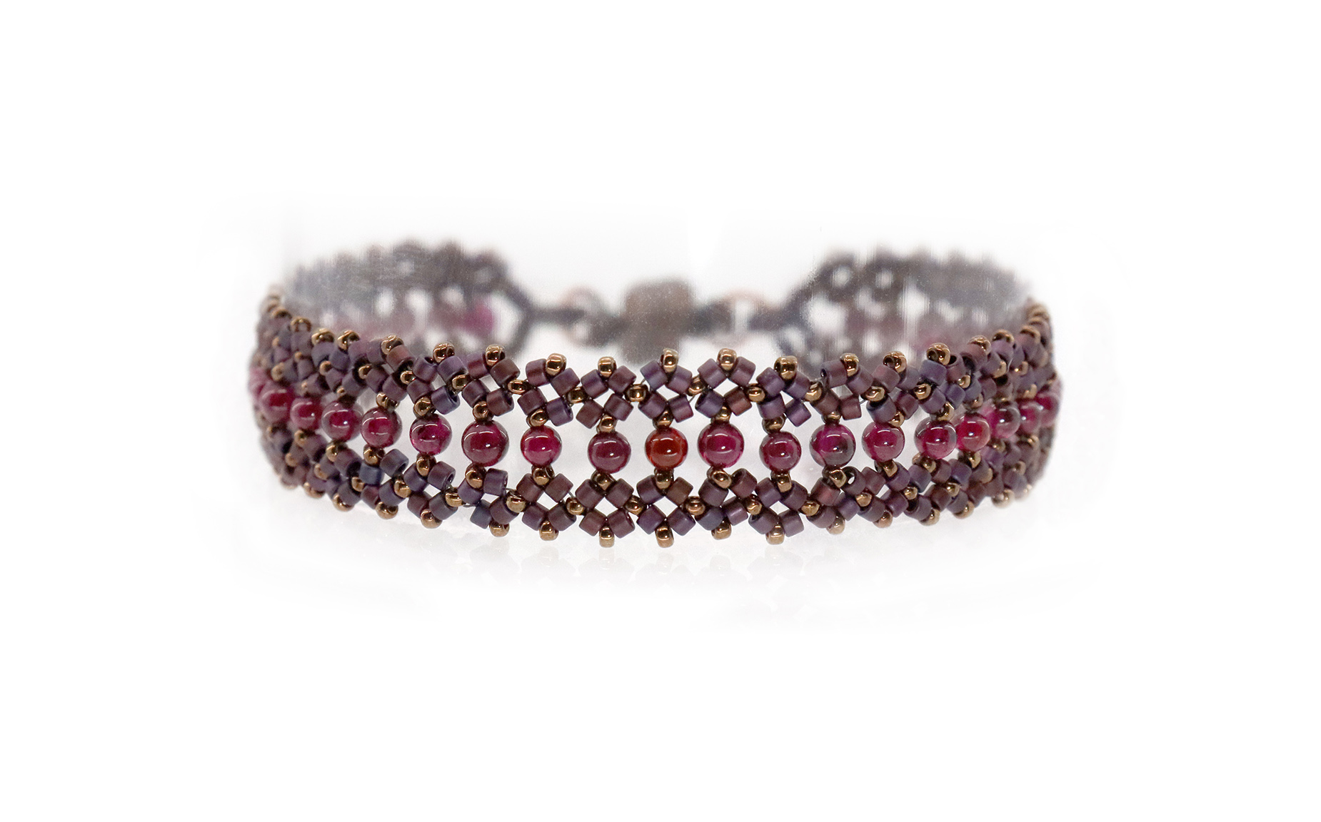 Garnet "Frankie" Bracelet