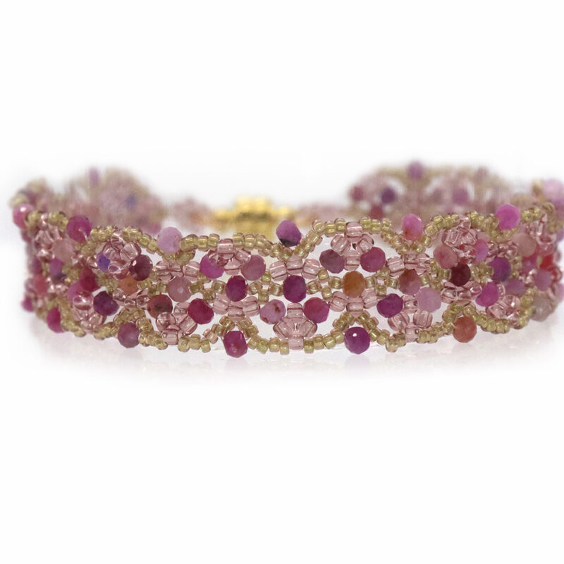 Strawberry Patch Ruby Bracelet