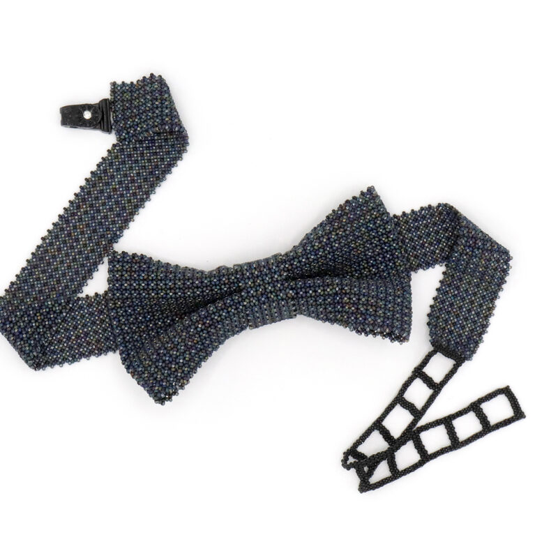 Black-on-Black Textured Bowtie