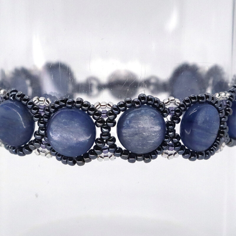 Kyanite Coin Bracelet
